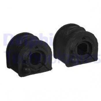 Cojinete estabilizador DELPHI TD1374W, 2 piezas, goma estable, compatible con barra estabilizadora