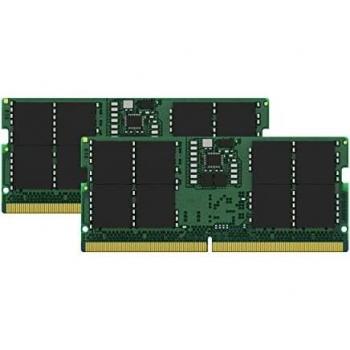 Kingston Kit de 2 Módulos de Memoria SODIMM DDR5 4800MT/s, 32GB (2x16GB) KCP548SS8K2-32 para Portátil