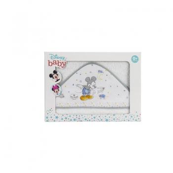 Capa de baño con capucha Mickey para bebés Interbaby