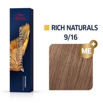 Wella Koleston Perfect Me+ 9/16 Rich Naturals Permanent Hair Color 60ml