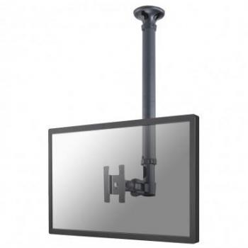 NewStar FPMA-C100 Soporte de Techo para Monitor/TV de 10 a 30, Capacidad de Carga hasta 12 kg, Color Negro