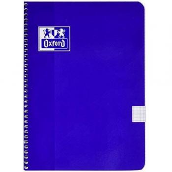 Oxford, Cuaderno A5 Cuadrícula 4x4, Tapas Blandas, 80 Hojas, Colores Surtidos