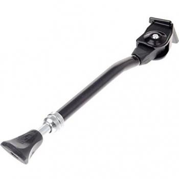 Ursus 76 Adjustable Black Side Stand for Bicycles (Fits 24/28 inch)