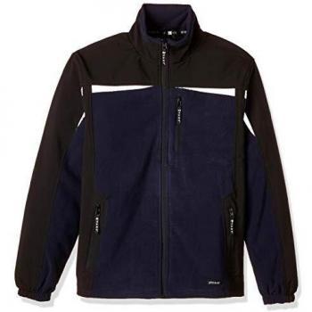 Juba nevada - Chaqueta poliester polar talla m-ng. Marino/Negro