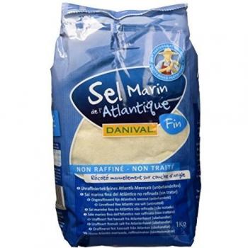 1 kg de sal fina mar Atlántico