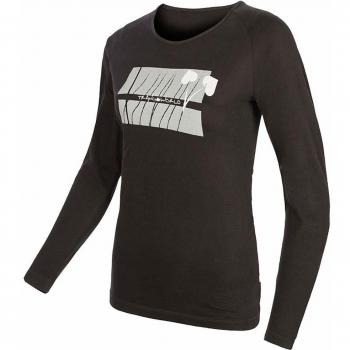Trangoworld Crep Camiseta, Mujer, Negro, XS