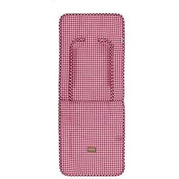Colchoneta Silla Cambrass Vichy - Rojo