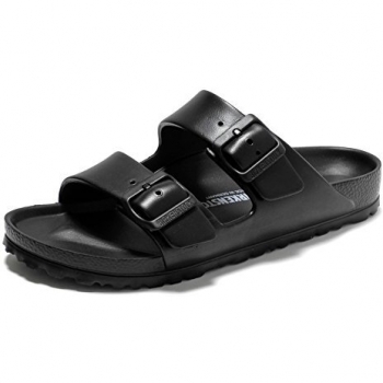 Birkenstock 129423 Classic Arizona Eva, Unisex Adults' Mules, Black