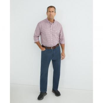 Camisa de hombre casual Mirto cuadros manga larga Tallas Grandes