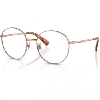 Miu Miu MU51VV ZVF1O1 Women's Round Rose Gold Eyeglasses