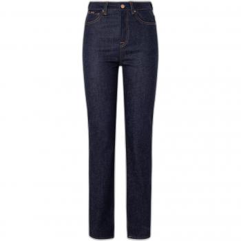 Pepe Jeans Women's Cleo Raw Blue Denim Jeans (32W/34L)