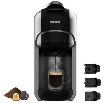 Cafetera Espresso Compacta 3 en 1 Cecotec FreeStyle - Apta para Café Molido, Dolce Gusto y Nespresso, 1450W, 600ml, Apagado Automático