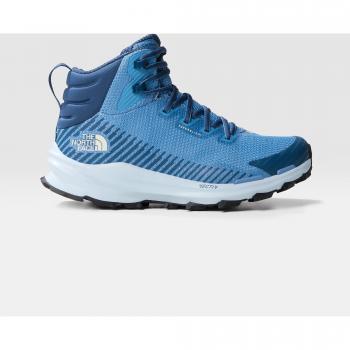 Botas de senderismo para mujer The North Face FUTURELIGHT™ Fastpack VECTIV™, color gris claro y azul, talla 38.5