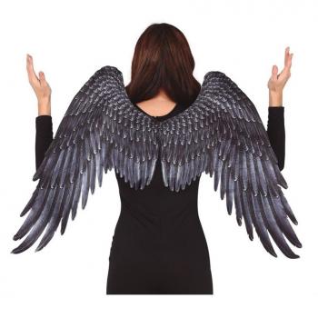 Alas de Ángel de Tela Negras