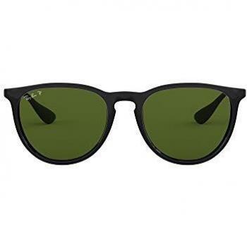 Ray-Ban RB4171F Erika Velvet Asian Fit Polarized 601/2P Women’s Sunglasses Black Size 54