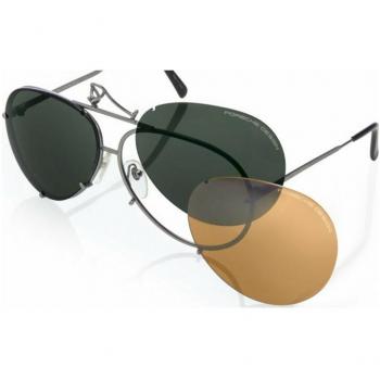 Porsche Design P8478 C Gafas de Sol para Hombre Verdes
