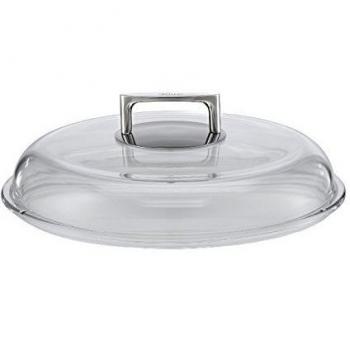 Silence Borosilicate Glass Lid 24 cm with Stainless Steel Handle