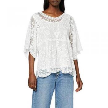 Derhy DANTZIG Top de Manga Larga, Blanco