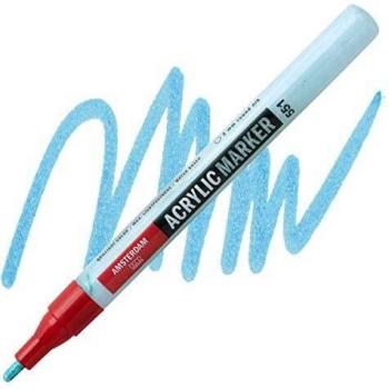 ac ROTULADOR AMSTERDAM 1-2mm.551-AZUL CEL.C