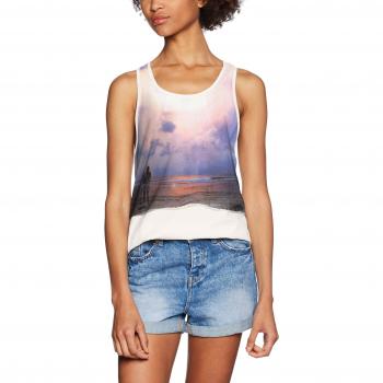 O'Neill 7A6967, Camiseta sin Mangas Para Mujer, Blanco