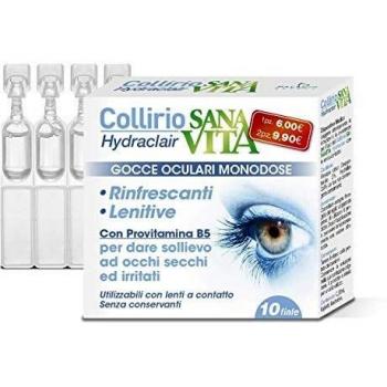 Sanavita Collirio Hydraclair Gotas Oculares 10 Ampollas