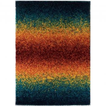 DolceMora Sehrazat Multi Shaggy 131 - Alfombra, 1.10 x 0.60 x 11.00 cm, color amarillo
