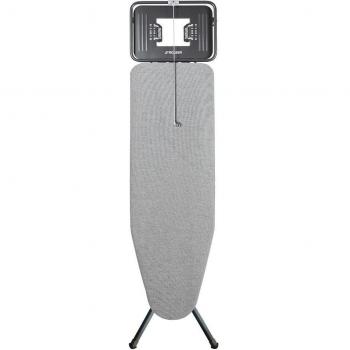 TABLA DE PLANCHAR ROLSER K-TRES BLACK TUBE CON SUPERFICIE NATURAL Y ESTRUCTURA EN COLOR PLOMO