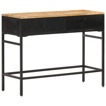 Rough Solid Mango Wood Sideboard 100x35x77 cm