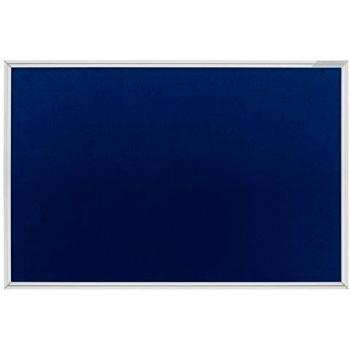 Pizarra de Fieltro Azul Magnetoplan 1500 mm x 1000 mm con Marco de Aluminio Eloxal