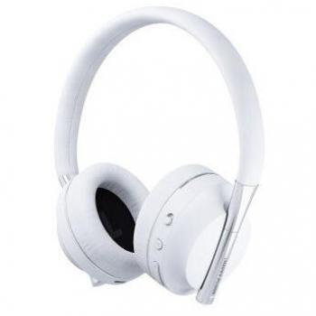 Happy Plugs Auriculares Inalámbricos Play - Auriculares inalámbricos, diseño ligero y cómodo, conectividad Bluetooth, control táctil, micrófono incorporado, duración de batería de hasta 20 horas con estuche de carga