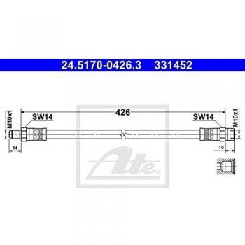 Ate 24.5170-0426.3 Accesorios y Mangueras de Frenos
