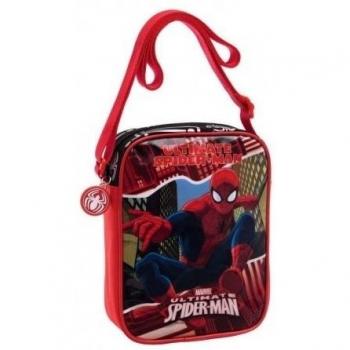 Spiderman Bolso Bandolera, 1.8 Litros, Color Rojo