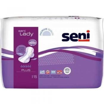 Seni Lady Plus Incontinence Pads 15 pcs - Maximum Absorbency and Comfort