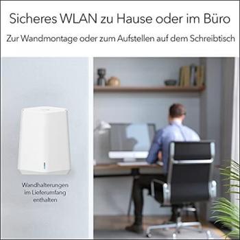 NETGEAR Orbi Pro Mini Mesh WiFi 6 SXK30, Router + Satélite, Velocidad AX1800