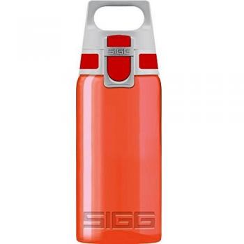 Sigg Viva One Rojo, Botella de Agua Deportiva, 0.5 L, Polipropileno, sin BPA, Rojo