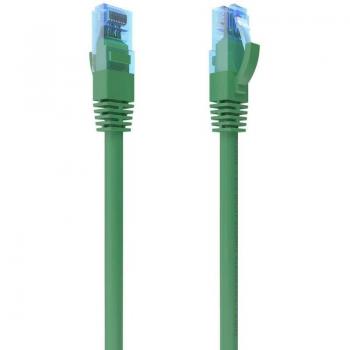 Cable de red RJ45 Cat.6 UTP Aisens AWG26 CCA - 0.5m - Color verde