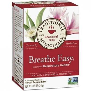 Tradional Medicinals Breathe Easy Tea 16 Bags .85oz