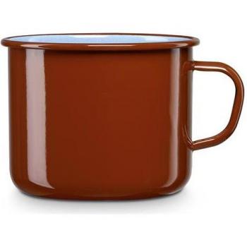 Cazo Cocina Briebe Terra 16cm Acero Esmaltado 2,2L Inducción y Todo Tipo de Fuego Marrón