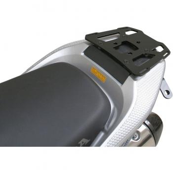 Equipaje aluminio Rack para Yamaha TDM 900, negro