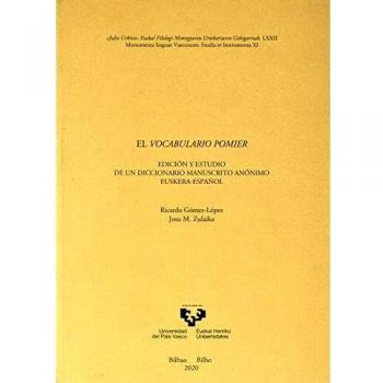 El Vocabulario Pomier. Edición y Estudio De Un Diccionario Manuscrito anónimo Euskera-Español: 72