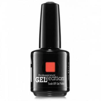 Jessica Cosmetics GELeration Bella Rosa - Esmalte de uñas semipermanente en gel, color rosa, 15 ml
