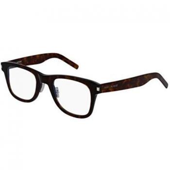 Saint Laurent Gafas de Vista SL 50 SLIM Black Havana 50/24/145 unisex