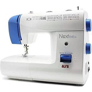 MAQUINA ALFA COSER NEXT840+ 34 DISEÑOS ESPECIAL DOBLE ALTURA PRENSATELAS