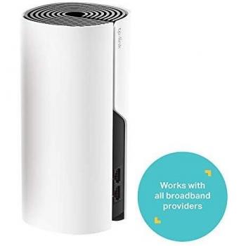 TP-Link Deco M4 Whole Home Mesh Wi-Fi Add-On Unit, Works with All Decos Together, Supports Amazon Echo/Alexa, Router and Wi-Fi Booster Replacement, Parent Control, Pack of 1