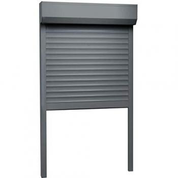 SengentoStyle Rolluik 100x210 cm aluminium antraciet