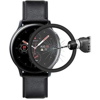 Protector de Pantalla Hat Prince para Samsung Galaxy Watch Active2 - Vidrio Templado 9H - 44mm - Negro