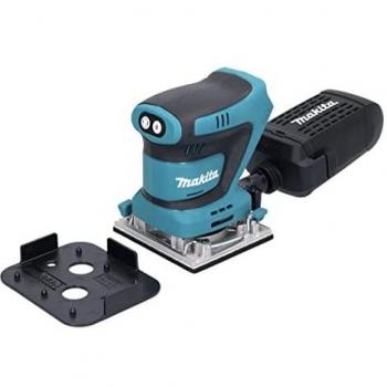 Lijadora Orbital Makita DBO482Z 18V con Placa de Aluminio de 112x102mm