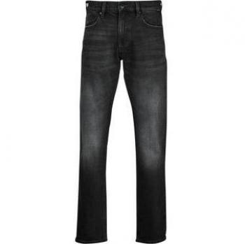 G-STAR RAW Men's Mosa Straight Fit Jeans, Elastic, Regular Cut, Length 34 - Worn in Black Moon