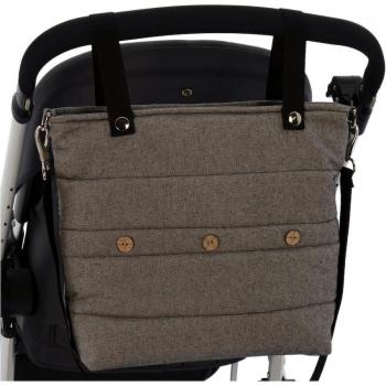 Bolso para silla de paseo o talega Rosy Fuentes - Bolso práctico y funcional, diseñado para sillas de paseo, fabricado en materiales duraderos, con múltiples compartimentos para organización, cierre seguro, fácil de limpiar y disponible en