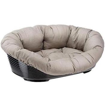Ferplast Love Oval Plastic Oval Bed with Cushion